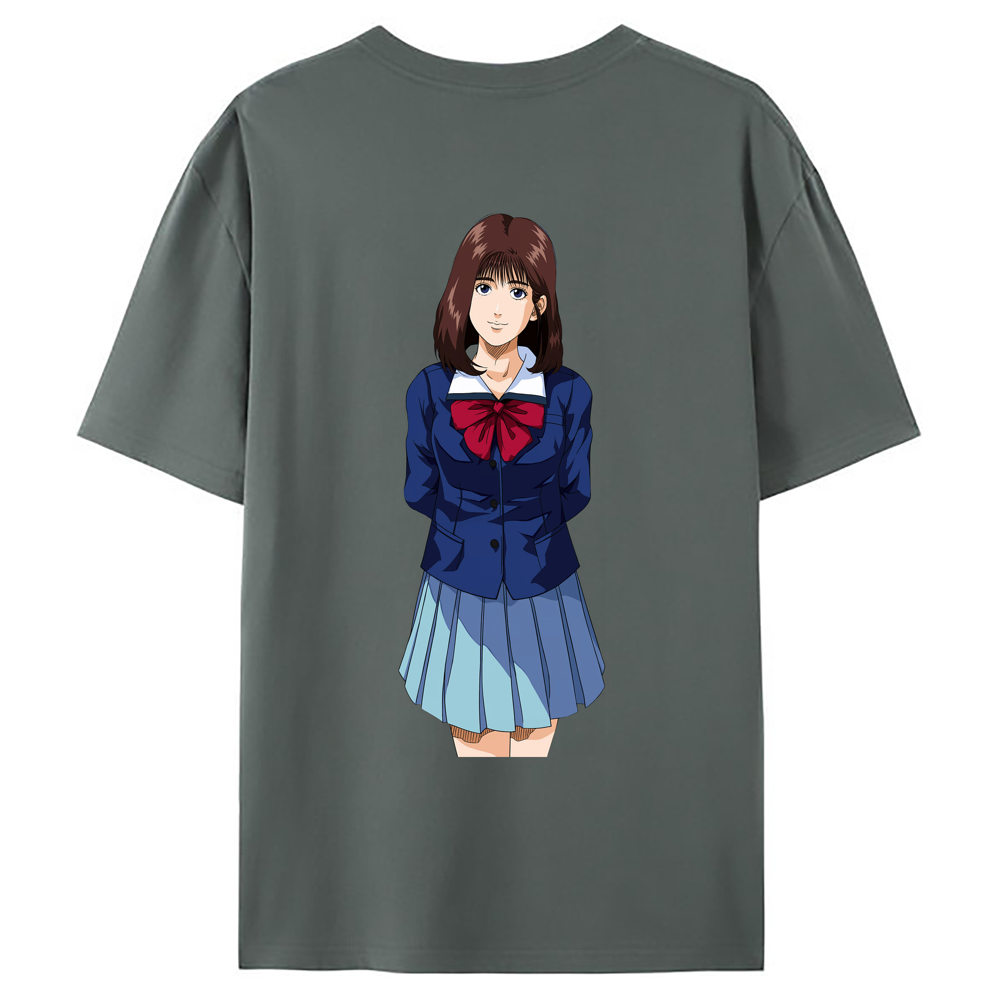（画像用） SLAM DUNK／スラムダンク 綿100％ メンズ半袖Tシャツ（バックプリント） 通気性
